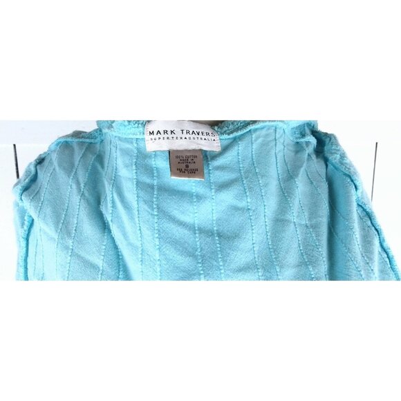 Mark Travers terry cloth cotton hooded bath spa robe - Picture 7 of 7